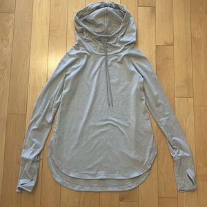 Athleta Hooded Tunic Gray size XS